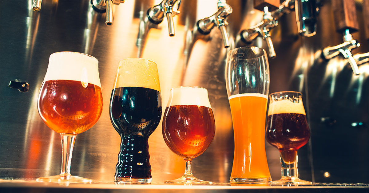 Image of draft beers